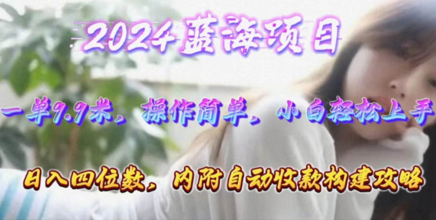 年轻群体的蓝海市场，1单9.9元，操作简单，小白轻松上手，日入四位数凯哥轻创网-网创项目资源站-副业项目-创业项目-搞钱项目凯哥轻创网