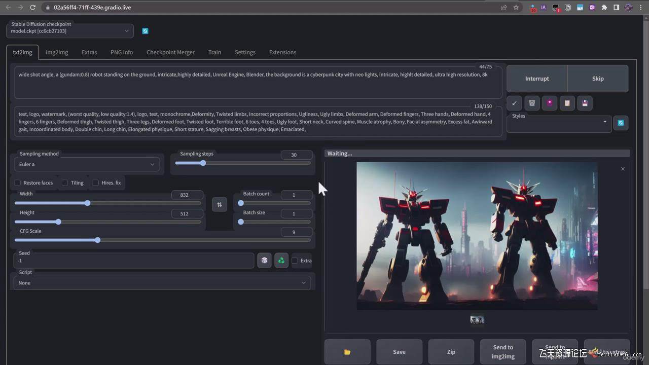 终极 Stable Diffusion + ChatGPT AI绘画及模型训练课程-中英字幕凯哥轻创网-轻创网-创业网-网创项目资源站-副业项目-创业项目-搞钱项目凯哥轻创网