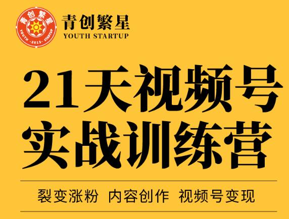 张萌21天视频号实战训练营，裂变涨粉、内容创作、视频号变现 价值298元凯哥轻创网-网创项目资源站-副业项目-创业项目-搞钱项目凯哥轻创网