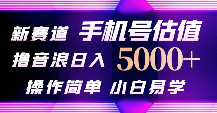 抖音不出境直播【手机号估值】最新撸音浪，日入5000+，简单易学，适合…凯哥轻创网-网创项目资源站-副业项目-创业项目-搞钱项目凯哥轻创网