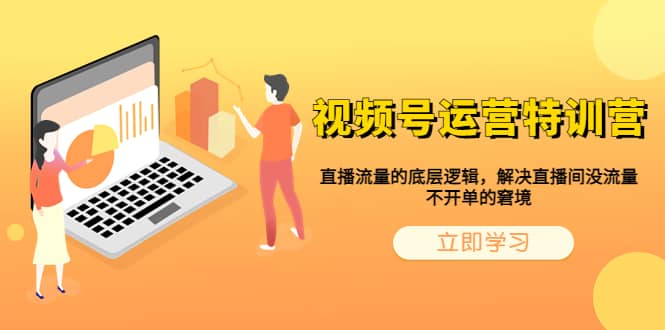 视频号运营特训营，直播流量的底层逻辑，解决直播间没流量，不开单的窘境凯哥轻创网-网创项目资源站-副业项目-创业项目-搞钱项目凯哥轻创网