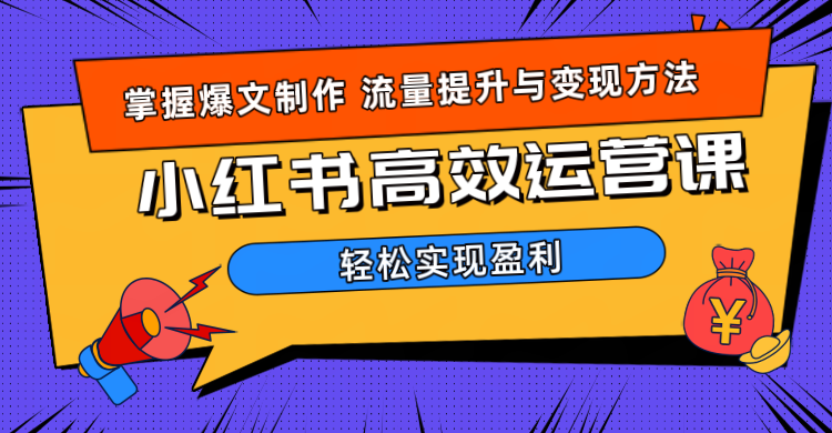 价值980小红书运营操作指南凯哥轻创网-轻创网-创业网-网创项目资源站-副业项目-创业项目-搞钱项目凯哥轻创网