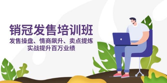 （14203期）销冠 发售培训班：发售 操盘+情商 飙升+卖点 提炼，实战提升百万业绩凯哥轻创网-网创项目资源站-副业项目-创业项目-搞钱项目凯哥轻创网