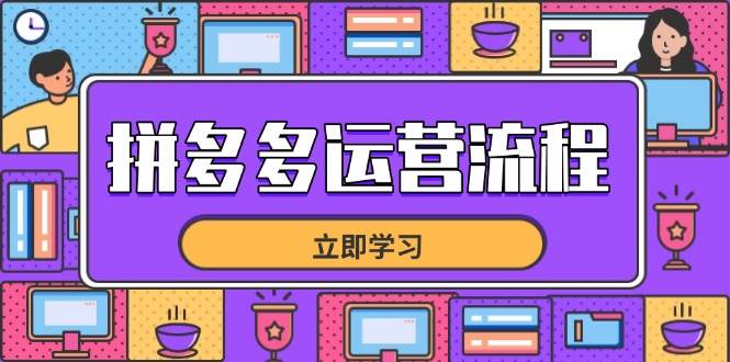 （14503期）拼多多运营流程，从选品到流量，全链路运营技巧，助力店铺爆单凯哥轻创网-网创项目资源站-副业项目-创业项目-搞钱项目凯哥轻创网