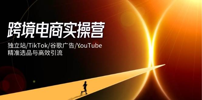 （14419期）跨境电商实操营：独立站/TikTok/谷歌广告/YouTube，精准选品与高效引流凯哥轻创网-网创项目资源站-副业项目-创业项目-搞钱项目凯哥轻创网