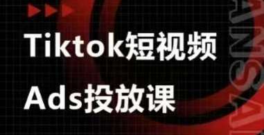 Ads视频投放课，tiktok短视频广告投放课凯哥轻创网-网创项目资源站-副业项目-创业项目-搞钱项目凯哥轻创网