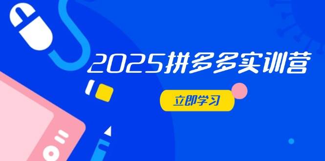 （14531期）2025拼多多实训营：深度剖析运营关键，助力电商人快速提升凯哥轻创网-网创项目资源站-副业项目-创业项目-搞钱项目凯哥轻创网