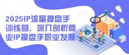 2025IP流量操盘手训练营，深入剖析商业IP操盘手职业发展凯哥轻创网-网创项目资源站-副业项目-创业项目-搞钱项目凯哥轻创网