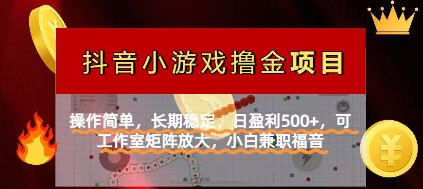 （14290期）【抖音小游戏发行人计划项目】操作简单，长期稳定，日盈利500+，可工作…凯哥轻创网-网创项目资源站-副业项目-创业项目-搞钱项目凯哥轻创网