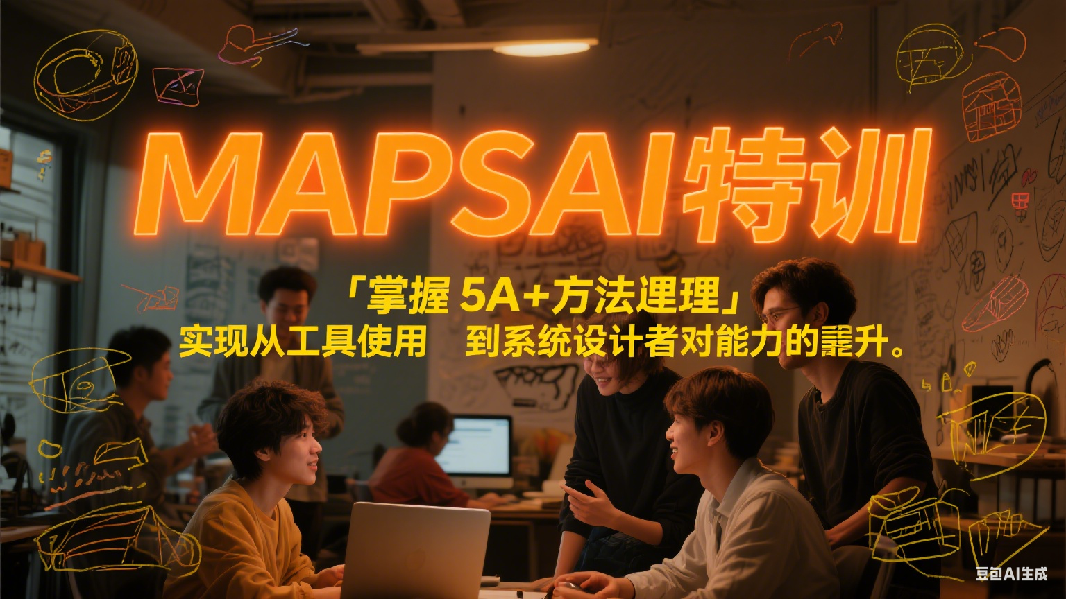 MAPSAI 特训，掌握 5A + 方法论，实现从工具使用者到系统设计者的能力跃升凯哥轻创网-网创项目资源站-副业项目-创业项目-搞钱项目凯哥轻创网