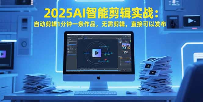 （15504期）2025AI智能剪辑实战：自动剪辑1分钟一条作品，无需剪辑，直接可以发布凯哥轻创网-网创项目资源站-副业项目-创业项目-搞钱项目凯哥轻创网