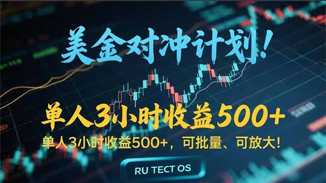 （15321期）长久稳定的撸美金项目，平均3小时收入 500+，可公司实地考察实地操作！凯哥轻创网-网创项目资源站-副业项目-创业项目-搞钱项目凯哥轻创网