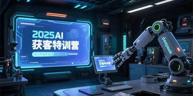 （15289期）2025AI获客特训营，AI图文视频全制作，deepseek工具实操教学凯哥轻创网-网创项目资源站-副业项目-创业项目-搞钱项目凯哥轻创网
