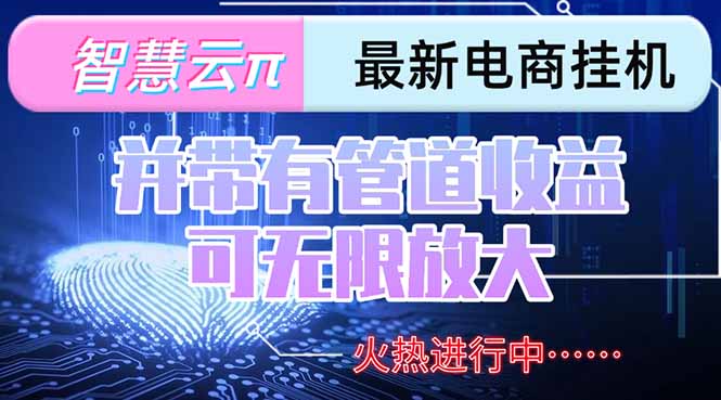 （15314期）智慧云π电脑挂机单机每天收益300—500+ 并带有团队管道收益 可无限放大凯哥轻创网-网创项目资源站-副业项目-创业项目-搞钱项目凯哥轻创网