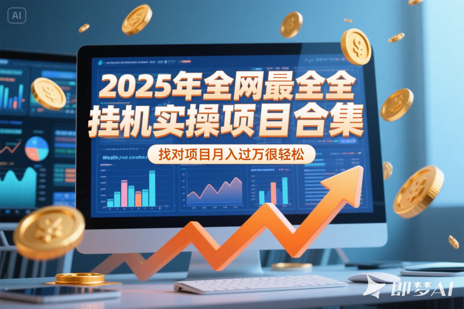 （15303期）2025年挂机实操项目实操演练，挂机类型，AI直播类型，轻资产创业类型…凯哥轻创网-网创项目资源站-副业项目-创业项目-搞钱项目凯哥轻创网