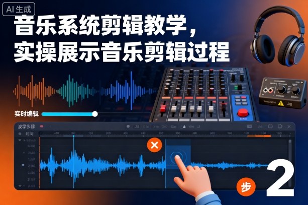 音乐系统剪辑教学，实操展示音乐剪辑过程凯哥轻创网-轻创网-创业网-网创项目资源站-副业项目-创业项目-搞钱项目凯哥轻创网