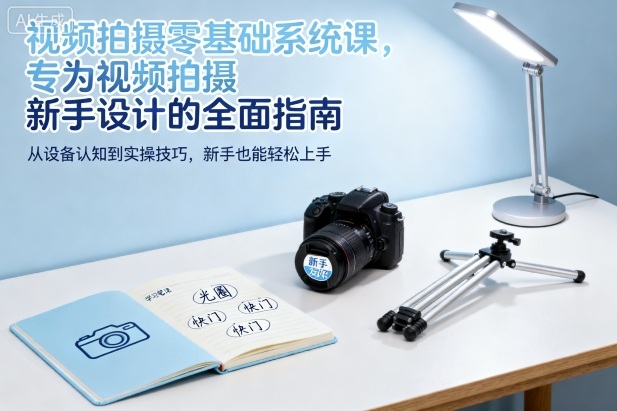 视频拍摄零基础系统课，专为视频拍摄新手设计的全面指南凯哥轻创网-轻创网-创业网-网创项目资源站-副业项目-创业项目-搞钱项目凯哥轻创网