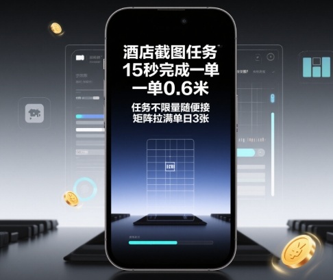 酒店截图任务，15秒完成一单，一单0.6米，任务不限量随便接，矩阵拉满单日3张【揭秘】凯哥轻创网-轻创网-创业网-网创项目资源站-副业项目-创业项目-搞钱项目凯哥轻创网