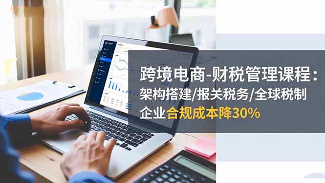 （16509期）跨境电商-财税管理课程：架构搭建/报关税务/全球税制，企业合规成本降30%凯哥轻创网-轻创网-创业网-网创项目资源站-副业项目-创业项目-搞钱项目凯哥轻创网