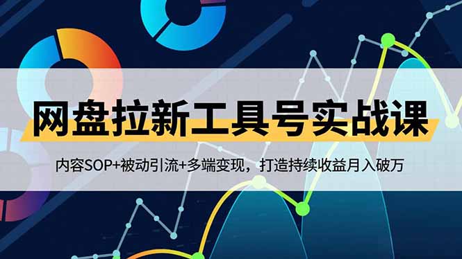 （16687期）网盘拉新工具号实战课，内容SOP+被动引流+多端变现，打造持续收益月入破万凯哥轻创网-轻创网-创业网-网创项目资源站-副业项目-创业项目-搞钱项目凯哥轻创网