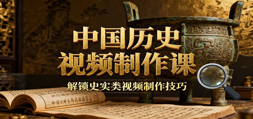 中国历史视频制作课：疆域地图集+参考文案+练习素材，解锁史实类视频制作技巧凯哥轻创网-轻创网-创业网-网创项目资源站-副业项目-创业项目-搞钱项目凯哥轻创网