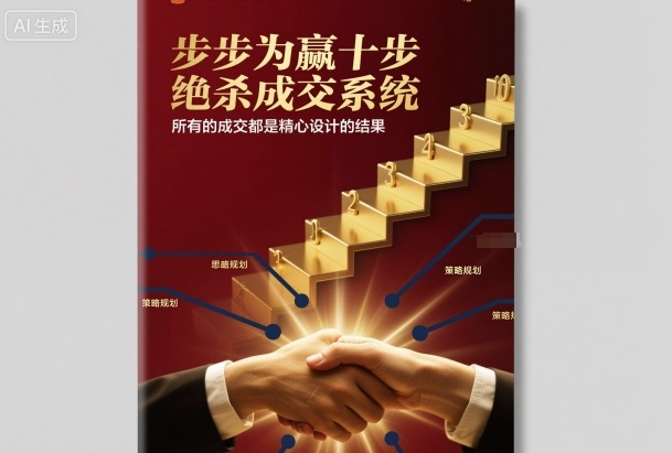 步步为赢十步绝杀成交系统，所有的成交都是精心设计的结果凯哥轻创网-轻创网-创业网-网创项目资源站-副业项目-创业项目-搞钱项目凯哥轻创网