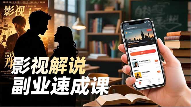 （16740期）Tk影视解说副业速成课，软件安装、全流程实操、爆款预设，新手两周变现凯哥轻创网-轻创网-创业网-网创项目资源站-副业项目-创业项目-搞钱项目凯哥轻创网