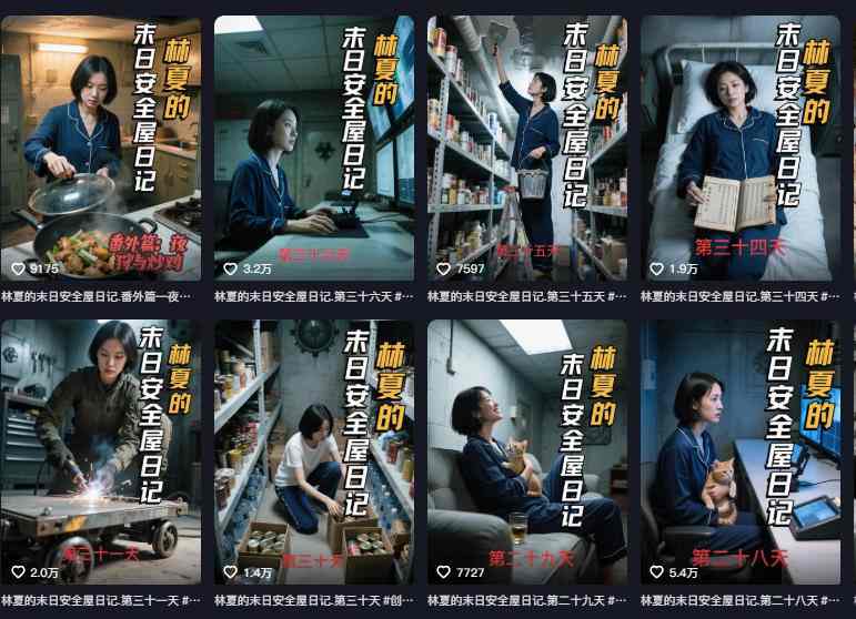 图片[2]凯哥轻创网-轻创网-创业网-网创项目资源站-副业项目-创业项目-搞钱项目十个作品涨粉近20W！用AI制作末日安全日记连载，日入4位数，评论区爆肝求更新（附详细步骤）凯哥轻创网-轻创网-创业网-网创项目资源站-副业项目-创业项目-搞钱项目凯哥轻创网