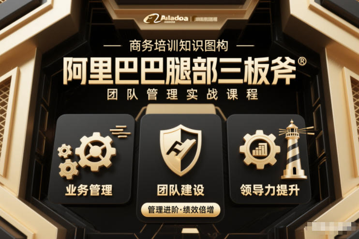 团队管理必学课程系列，阿里巴巴“腿部三板斧”凯哥轻创网-轻创网-创业网-网创项目资源站-副业项目-创业项目-搞钱项目凯哥轻创网