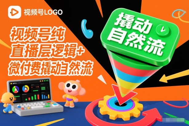 视频号纯直播底层逻辑+微付费撬动自然流凯哥轻创网-轻创网-创业网-网创项目资源站-副业项目-创业项目-搞钱项目凯哥轻创网