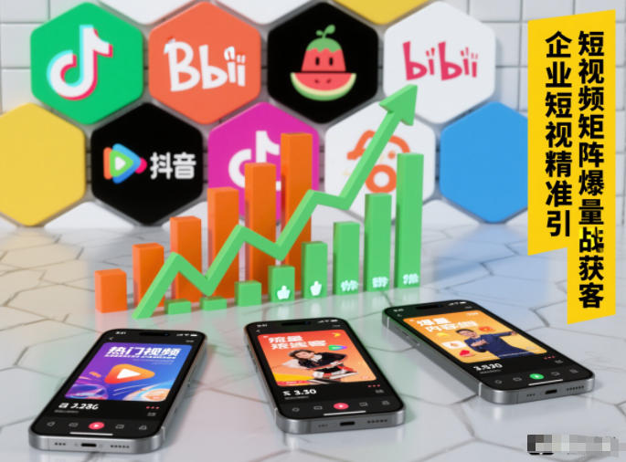 企业短视频精准引流矩阵获客，短视频矩阵爆量战法凯哥轻创网-轻创网-创业网-网创项目资源站-副业项目-创业项目-搞钱项目凯哥轻创网