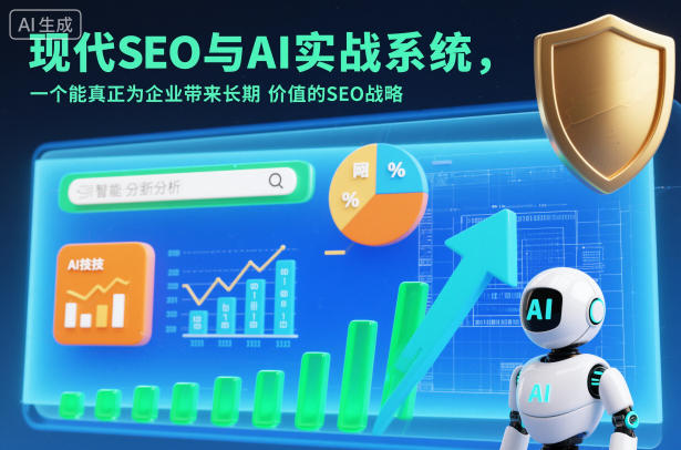 现代SEO与AI实战系统，一个能真正为企业带来长期价值的SEO战略（英语+中文字幕）凯哥轻创网-轻创网-创业网-网创项目资源站-副业项目-创业项目-搞钱项目凯哥轻创网