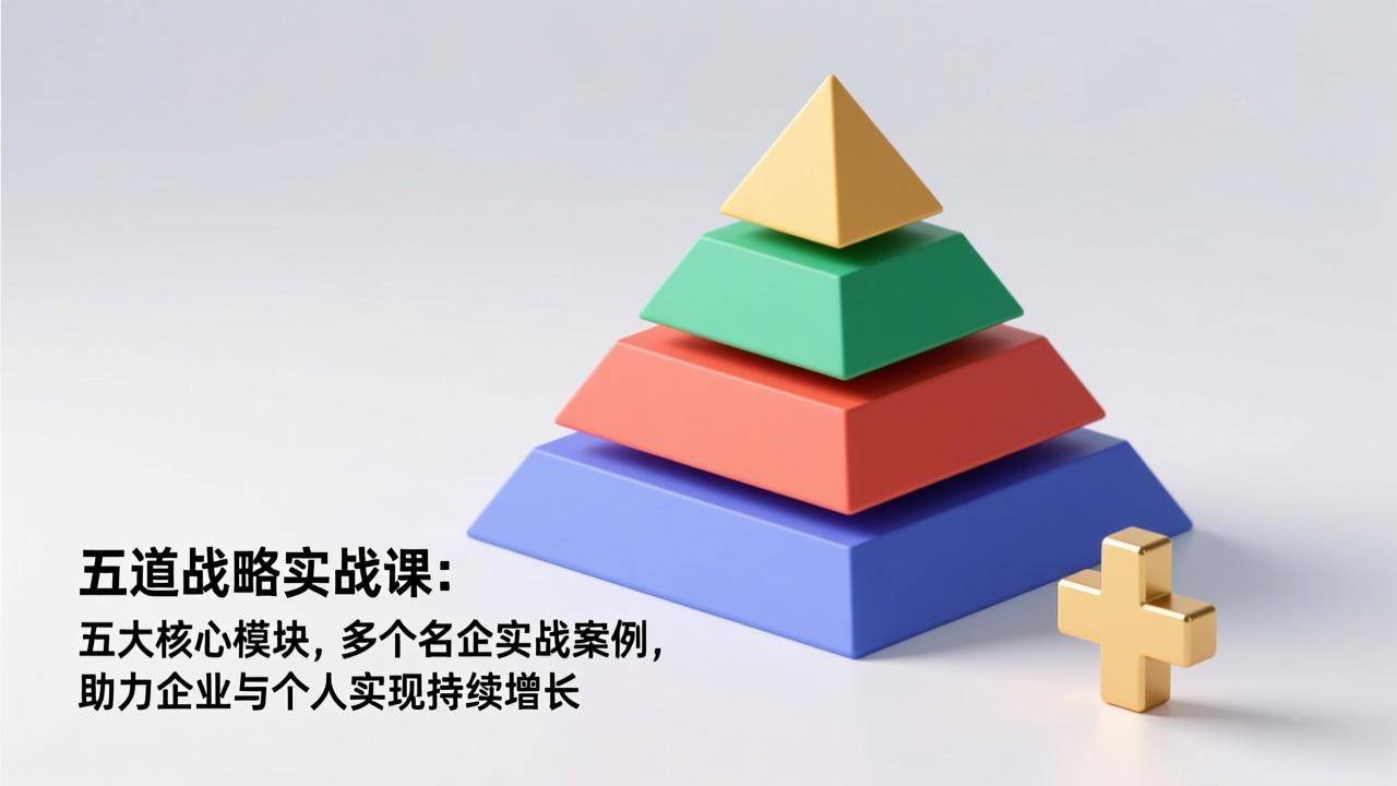 （17095期）五道战略实战课：五大核心模块，多个名企实战案例，助力企业与个人实现持续增长凯哥轻创网-轻创网-创业网-网创项目资源站-副业项目-创业项目-搞钱项目凯哥轻创网