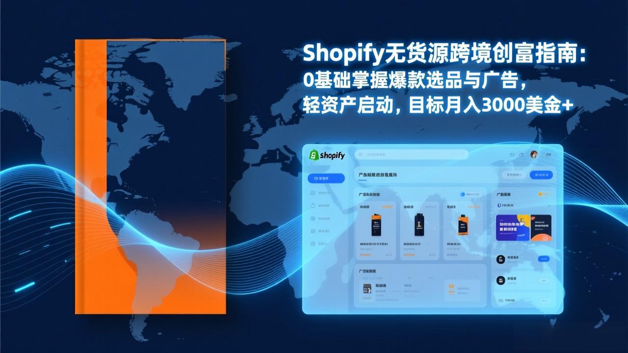(17238期)Shopify爆款打法实战:从选品到广告投放,复制爆款模型,驱动独立站月销售额破万刀凯哥轻创网-轻创网-创业网-网创项目资源站-副业项目-创业项目-搞钱项目凯哥轻创网