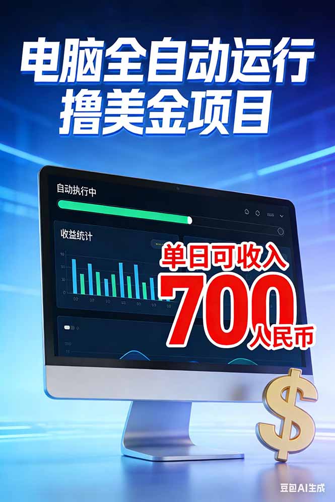 （17169期）2026年电脑全自动赚美金项目，单电脑日收益700+凯哥轻创网-轻创网-创业网-网创项目资源站-副业项目-创业项目-搞钱项目凯哥轻创网