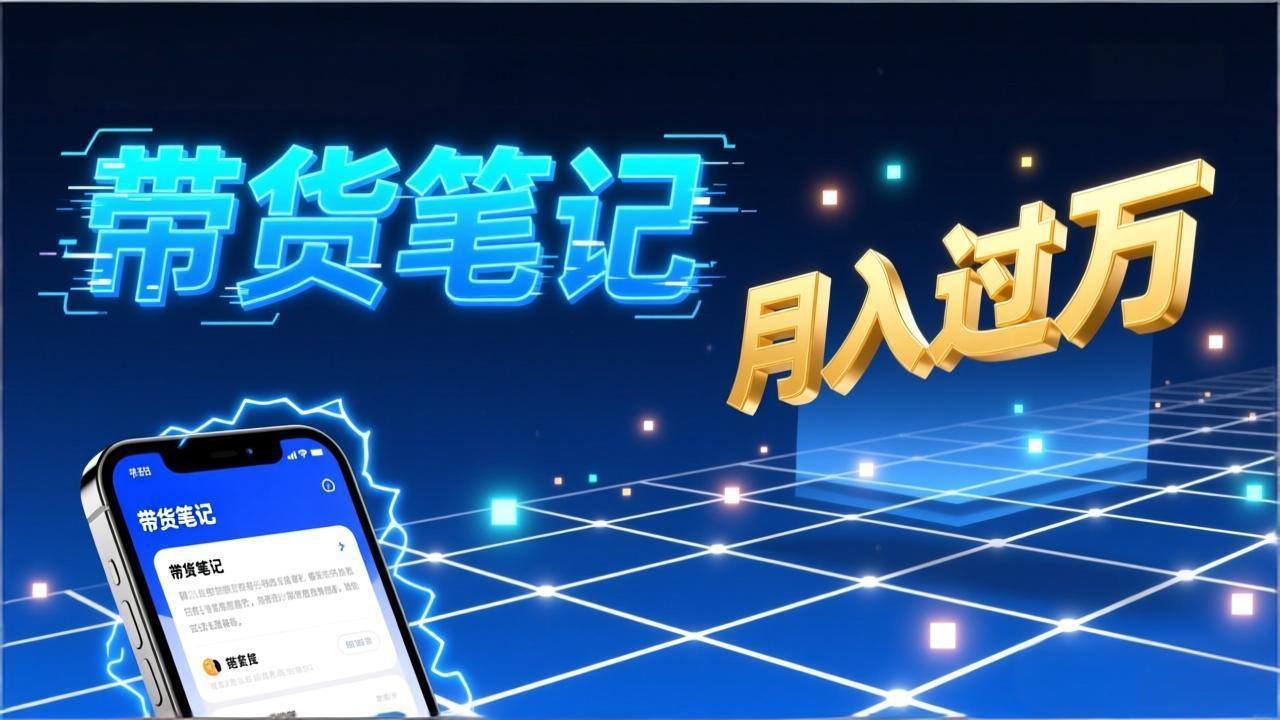 （17229期）小红书爆款笔记带货实战：拆解封面标题正文全要素，手把手教你单篇笔记带货月入过万凯哥轻创网-轻创网-创业网-网创项目资源站-副业项目-创业项目-搞钱项目凯哥轻创网