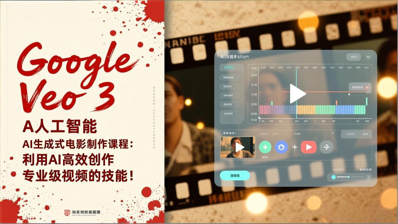 （17032期）Google Veo 3人工智能AI生成式电影制作课程：利用AI高效创作专业级视频的技能！凯哥轻创网-轻创网-创业网-网创项目资源站-副业项目-创业项目-搞钱项目凯哥轻创网