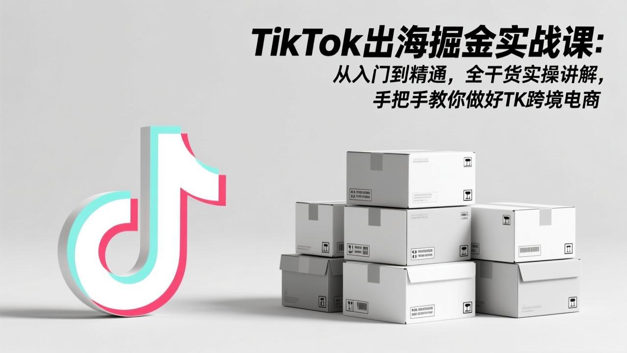 （17368期）TikTok出海掘金实战课：从入门到精通，全干货实操讲解，手把手教你做好TK跨境电商凯哥轻创网-轻创网-创业网-网创项目资源站-副业项目-创业项目-搞钱项目凯哥轻创网