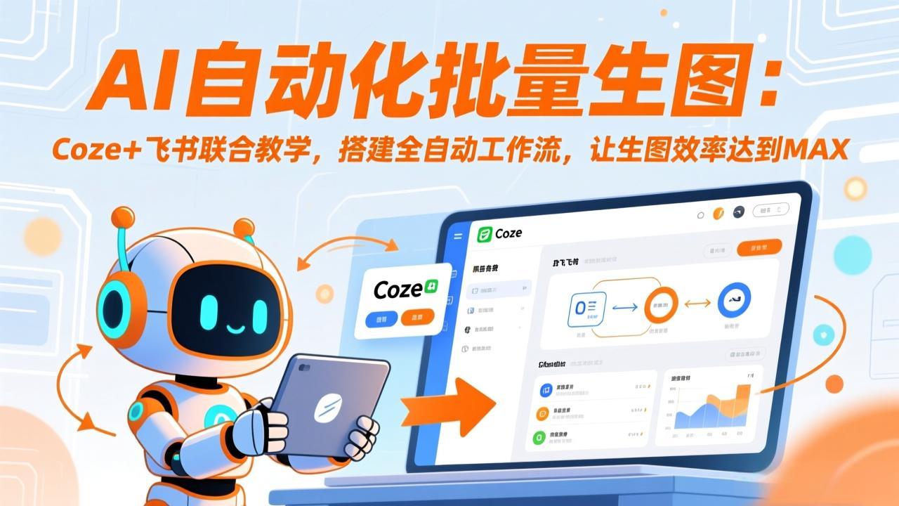 （17575期）AI自动化批量生图：Coze+飞书联合教学，搭建全自动工作流，让生图效率达到MAX凯哥轻创网-轻创网-创业网-网创项目资源站-副业项目-创业项目-搞钱项目凯哥轻创网