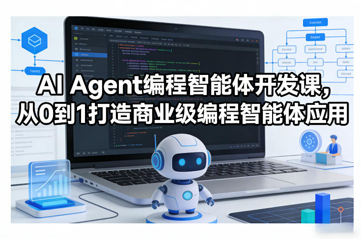 AI Agent编程智能体开发课，从0到1打造商业级编程智能体应用凯哥轻创网-轻创网-创业网-网创项目资源站-副业项目-创业项目-搞钱项目凯哥轻创网